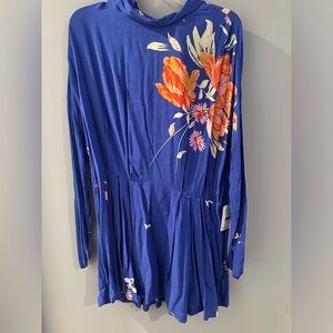 Free People floral mini dress